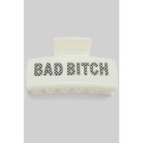 Fuck Off Hair Clip | Bad Bitch Hair Accessory for Women | Trendy Edgy Gift | Perfect for Bachelorette | High Quality Unique
