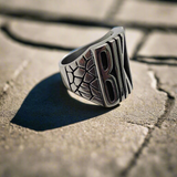 Rebellious Biker Stainless Steel Motorcycle Ring