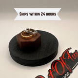 Fuck You Fuck Off Statement Rings - Colorful Inappropriate Jewelry for Her - Gold Silver Cuss Word Ring