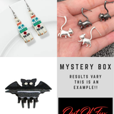 Mystery Jewelry Box Surprise Gift Collection Curated Fashion Set Style Alternative Hair Accessory Bundle Trendy Festival Wear Gothic Jewelry