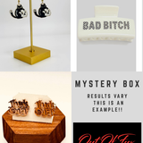 Mystery Jewelry Box Surprise Gift Collection Curated Fashion Set Style Alternative Hair Accessory Bundle Trendy Festival Wear Gothic Jewelry