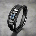 vintage bracelet braided leather layered leather bracelet stone bracelet motorcycle bracelet biker bracelet gothic punk bracelet rocker bracelet men fashion stylish accessories leather jewelry men gothic unisex bracelet gemstone leather bracelet beaded jewelry hipster accessories unisex fashion bohemian bracelet artistic jewelry unique fashion versatile accessories handcrafted casual