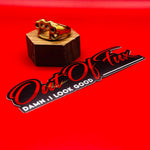 Mens Biker Ring Stainless Steel Brass Knuckle Ring - Bold Statement - Perfect for Biker Motorcycle Punk Metal