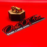 Mens Biker Ring Stainless Steel Brass Knuckle Ring - Bold Statement - Perfect for Biker Motorcycle Punk Metal