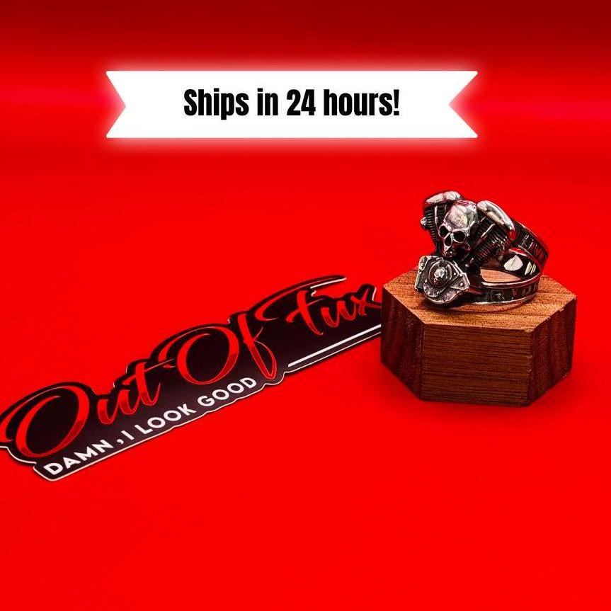 Mens Biker Rings HD MC Biker Motorcycle Mens Rings Gifts for Him Punk Alternative Motorcycle Rings for Men Jewelry Fast Free Shipping mens fashion rings rings for him gifts for biker rocker high quality biker ring variety motorcycle style biker moto motobike mc club hells angels mens bands rings for him sterling silver titanium thick bands large size rings gold dark silver black silver harley davidson motor company hd harley biker skull warrior chunky ring V-twin M8 gear head motorhead mechanic