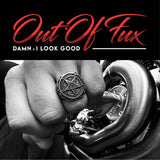 Pentagram Mens Ring | Retro Style Chunky Biker Ring | Witchy Accessories for Him | Harley Ring | Unique Mens Jewelry Gifts