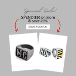 Mens Ring Biker Harley Davidson Band for Him Motorcycle Jewelry Gift HD Style MC Silver Gold for Men