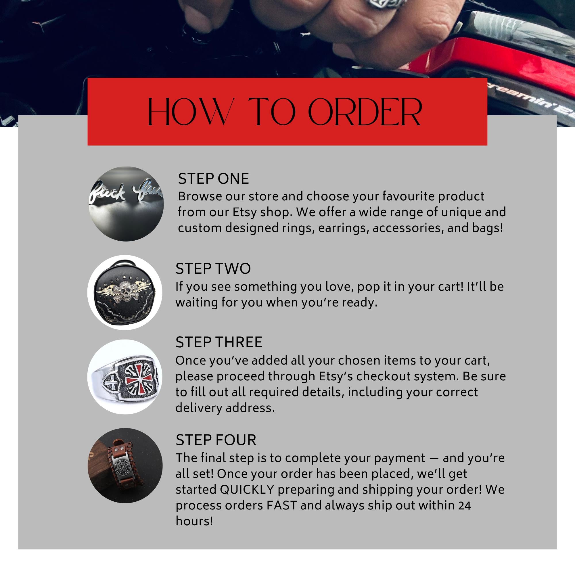 Biker Hawk Moth Ring for Men Stainless Steel Gothic Motorcycle Accessory Dead Butterfly Skull Design Biker Gift for Him