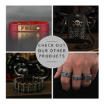 Gold Skull Hair Clip with Pearls, Gothic Statement Accessory for Edgy Alternative Style